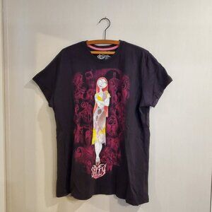 DISNEY Studio SALLY TShirt Tim Burton Nightmare before Christmas Women's XXL